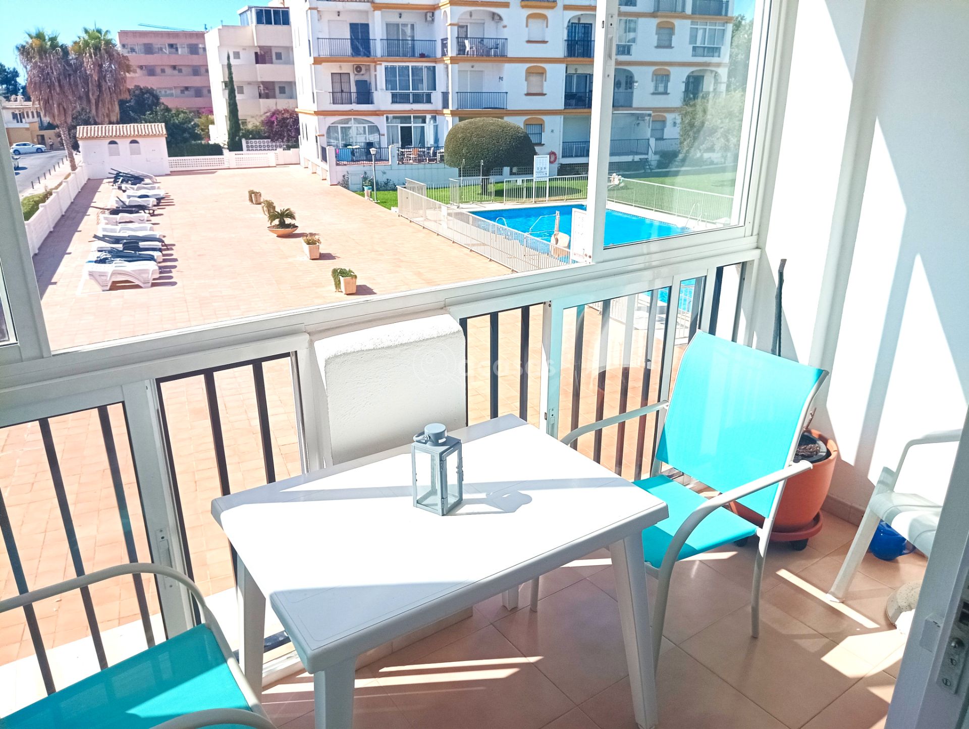 Terraza de Apartamento en venta en Torremolinos con Aire acondicionado, Terraza y Amueblado