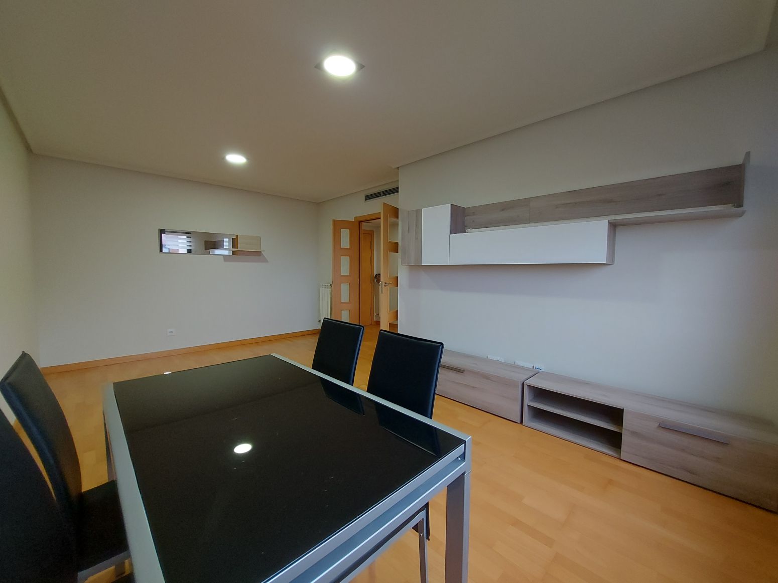 Dining room of Flat for sale in Lardero  with Heating, Private garden and Parquet flooring