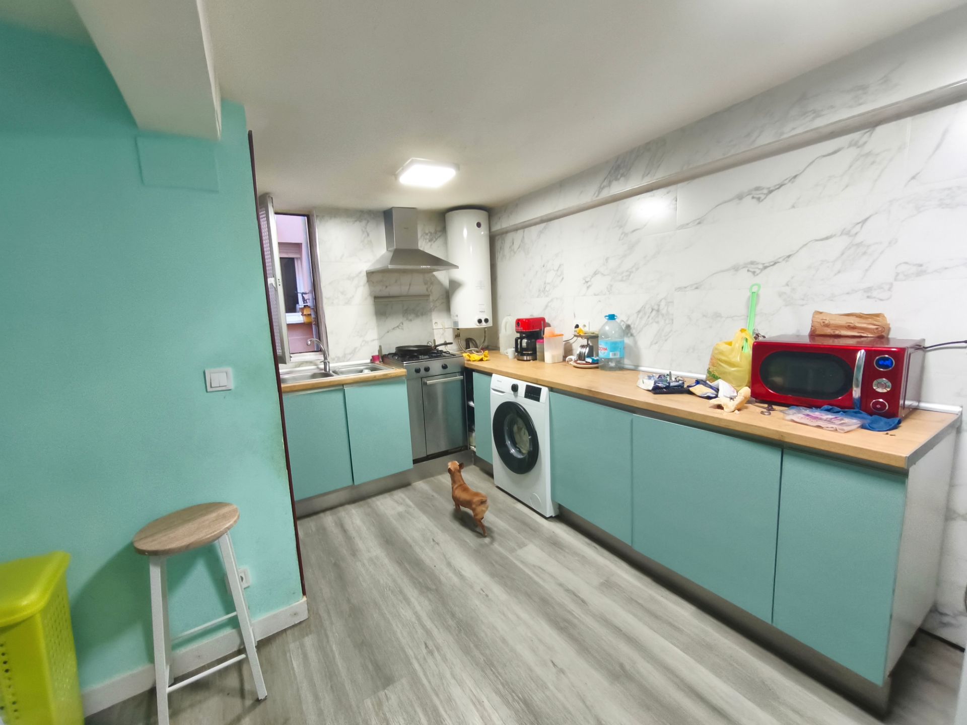Kitchen of Flat for sale in Santander  with Parquet flooring and Storage room