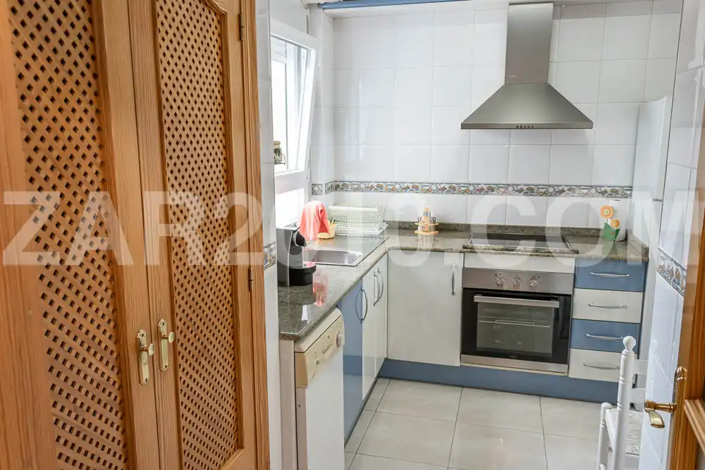 Cocina de Ático en venta en Garrucha con Aire acondicionado, Calefacción y Terraza