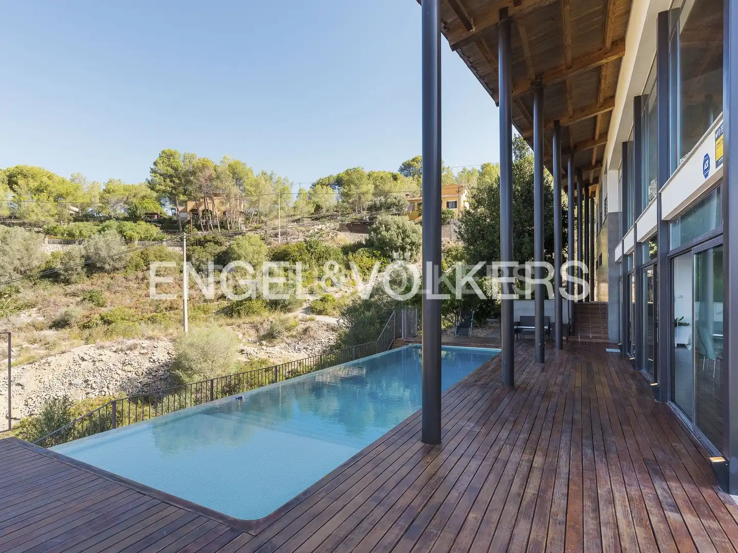 Terrassa de Casa o xalet en venda en Olivella amb Aire condicionat, Calefacció i Jardí privat