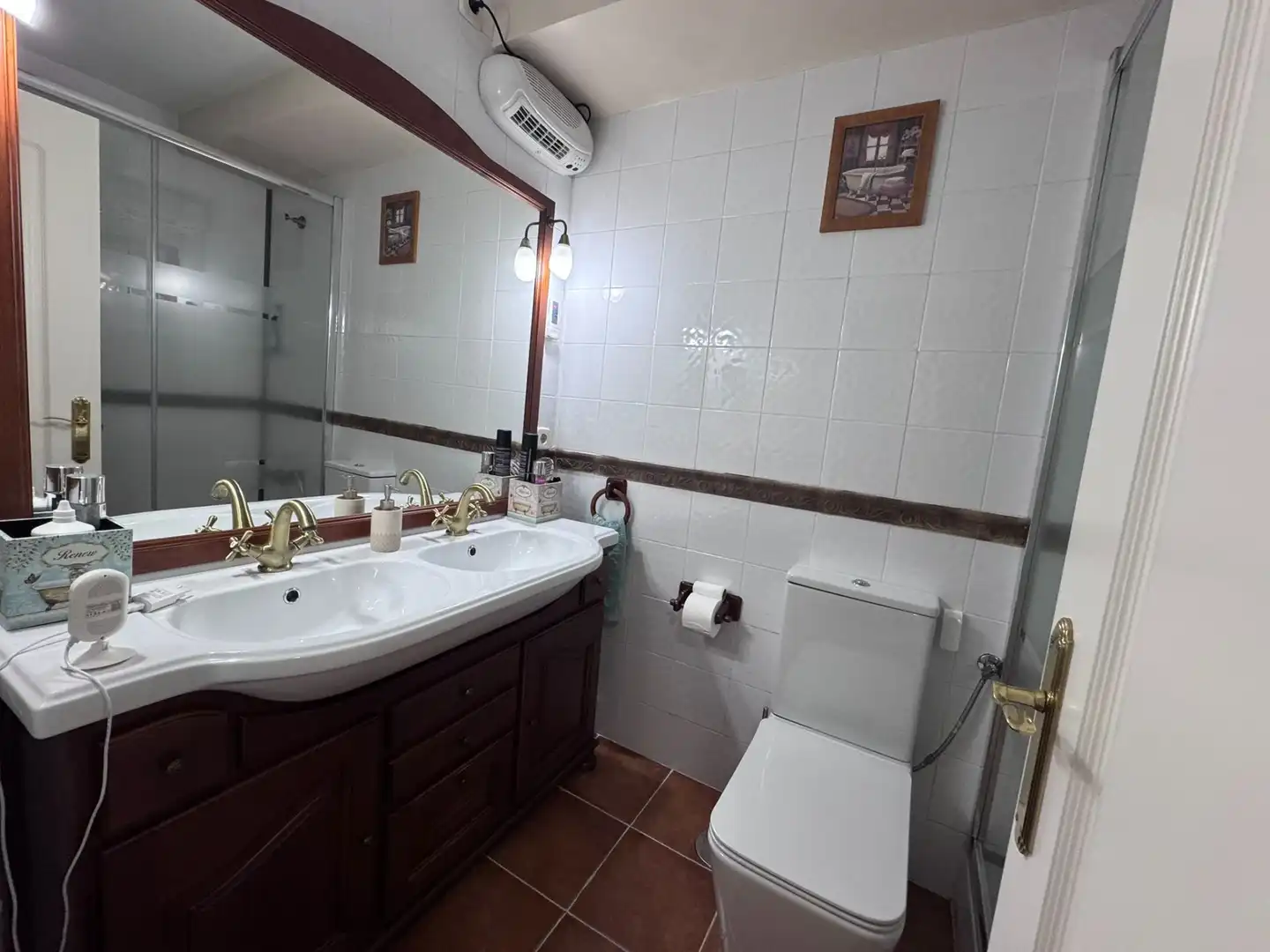 Badezimmer von Wohnung zum Verkauf in Yepes mit Klimaanlage, Heizung und Terrasse