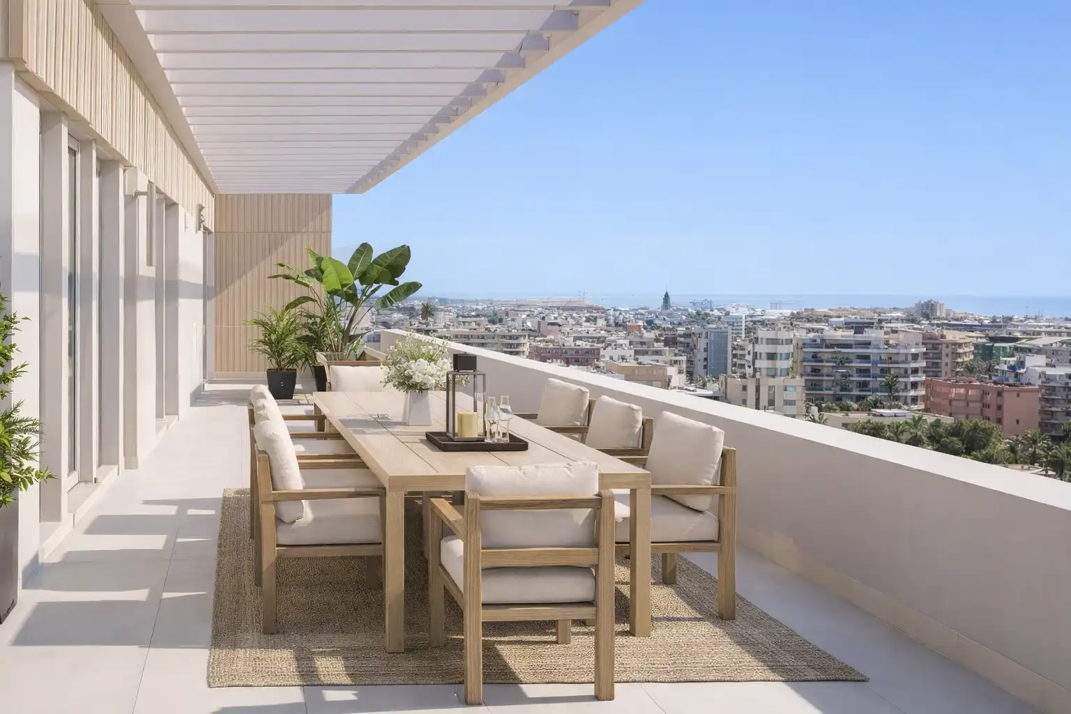 Ático con piscina en venta en Estepona Pueblo