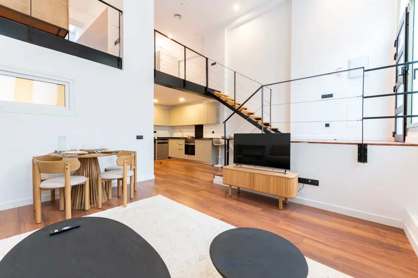 Wohnzimmer von Maisonette zur Miete in Ciudad Lineal