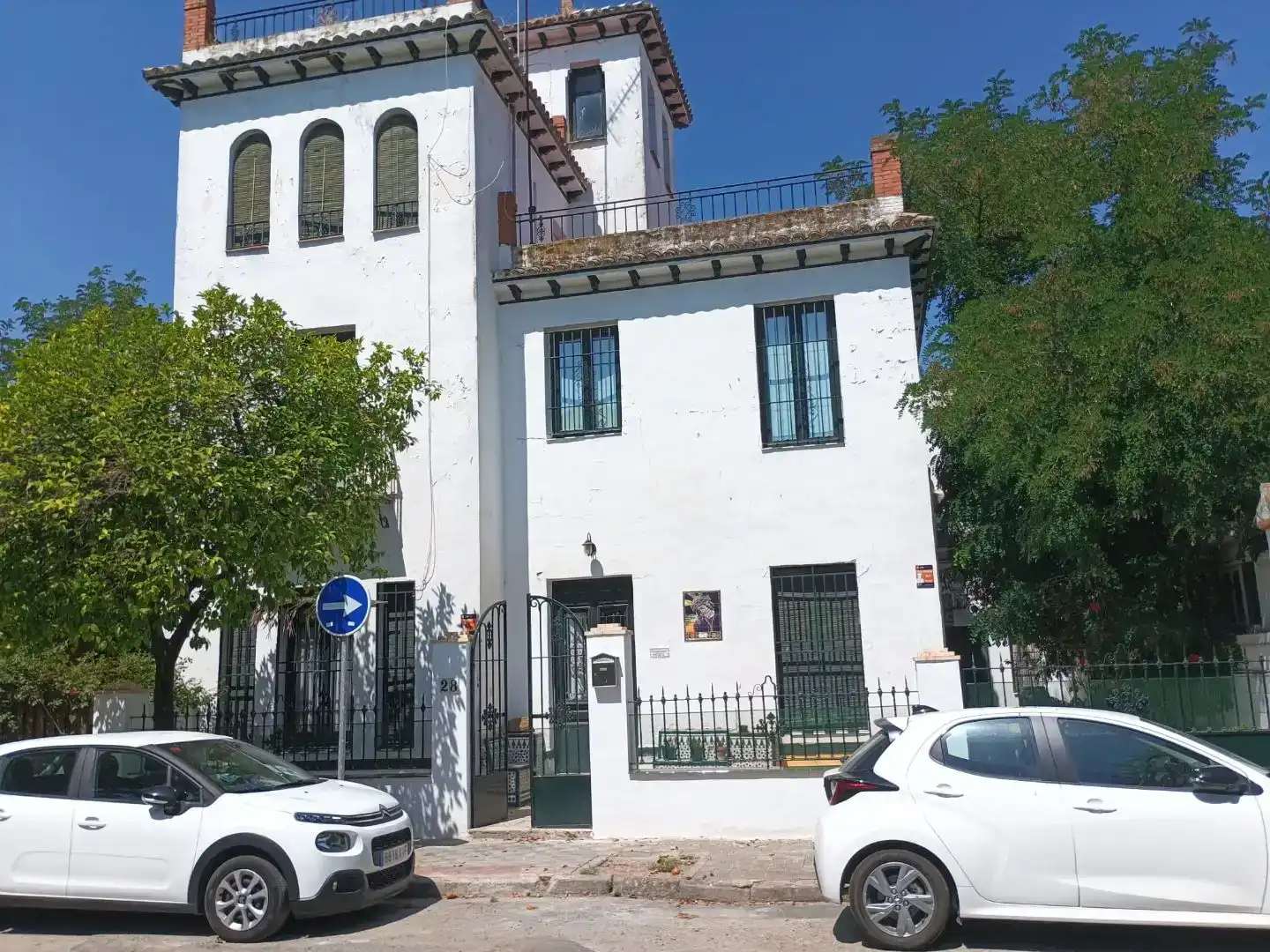 Exterior view of Flat for sale in Sevilla  with Private garden