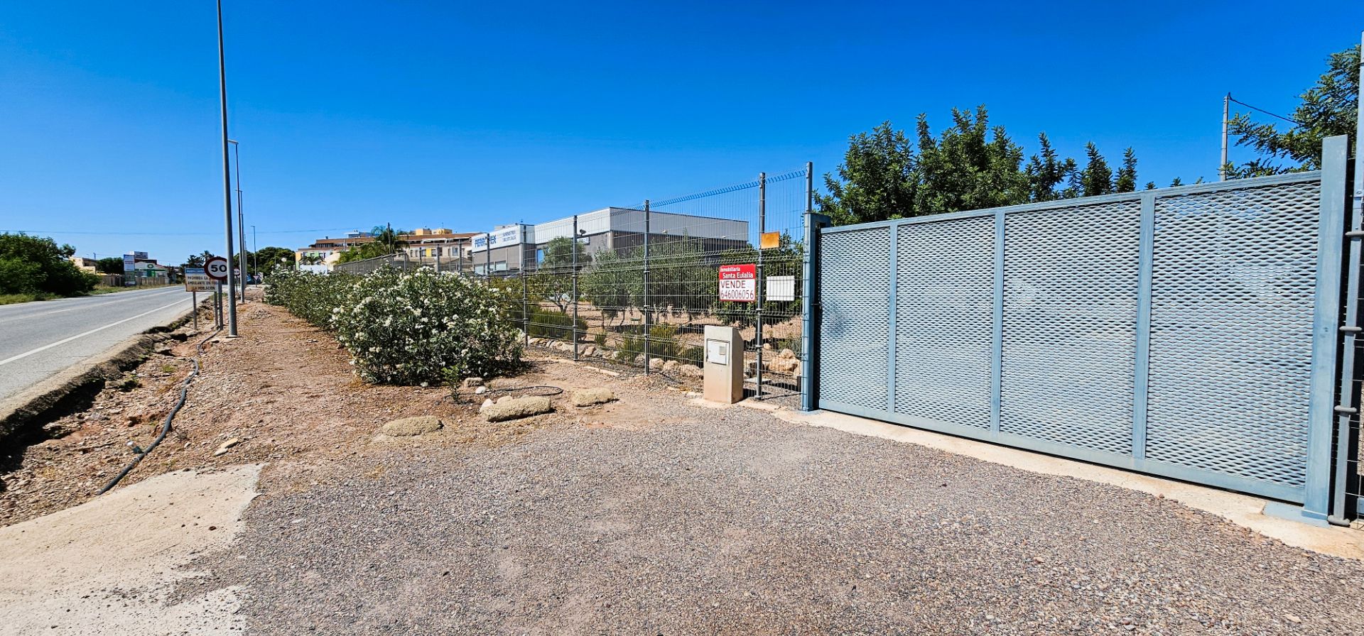 Exterior view of Industrial buildings for sale in Totana