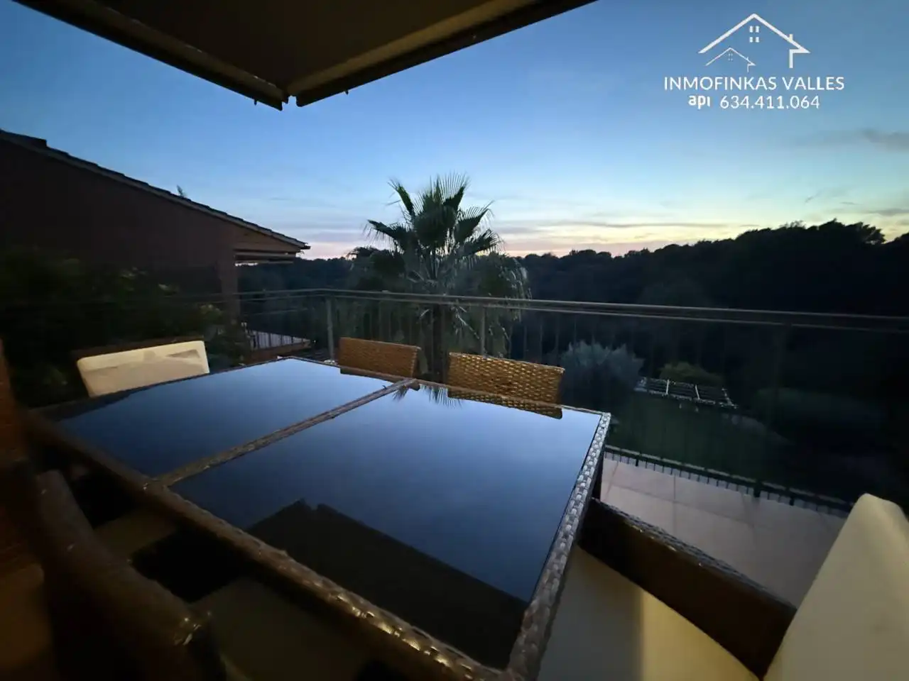 Terraza de Casa o chalet en venta en Caldes de Montbui con Aire acondicionado, Calefacción y Jardín privado
