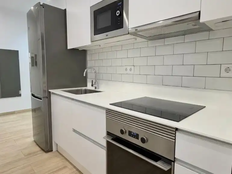 Cocina de Piso en venta en El Prat de Llobregat con Aire acondicionado y Terraza