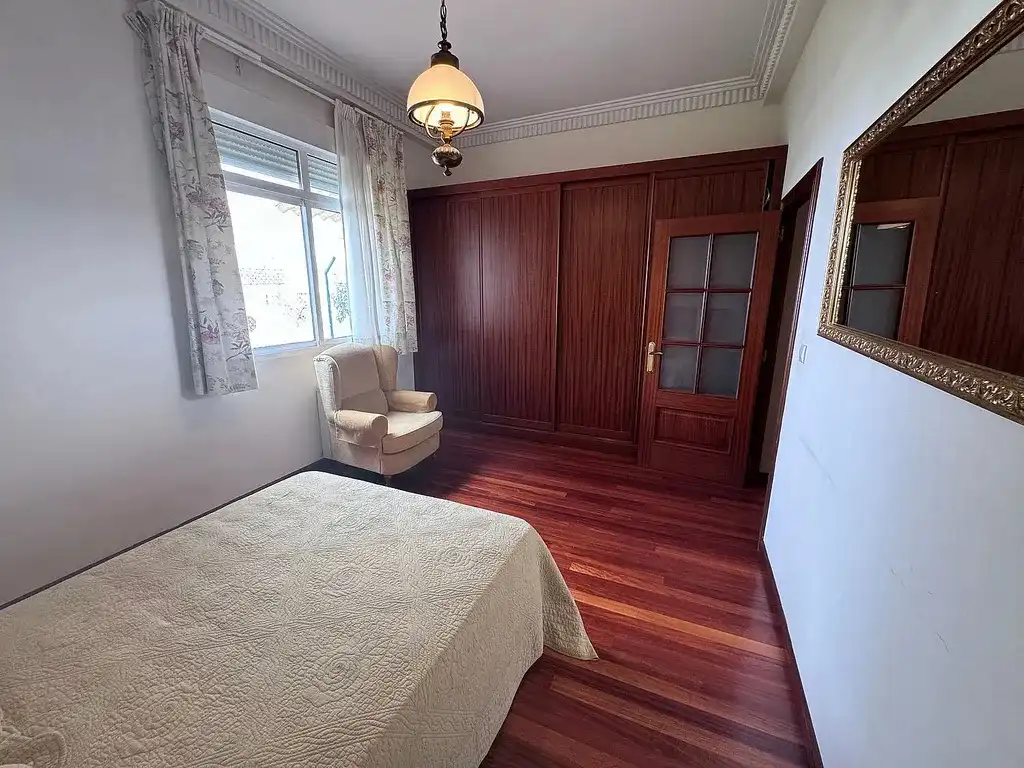 Bedroom of Flat for rent in Ferrol  with Heating, Furnished and Pets allowed