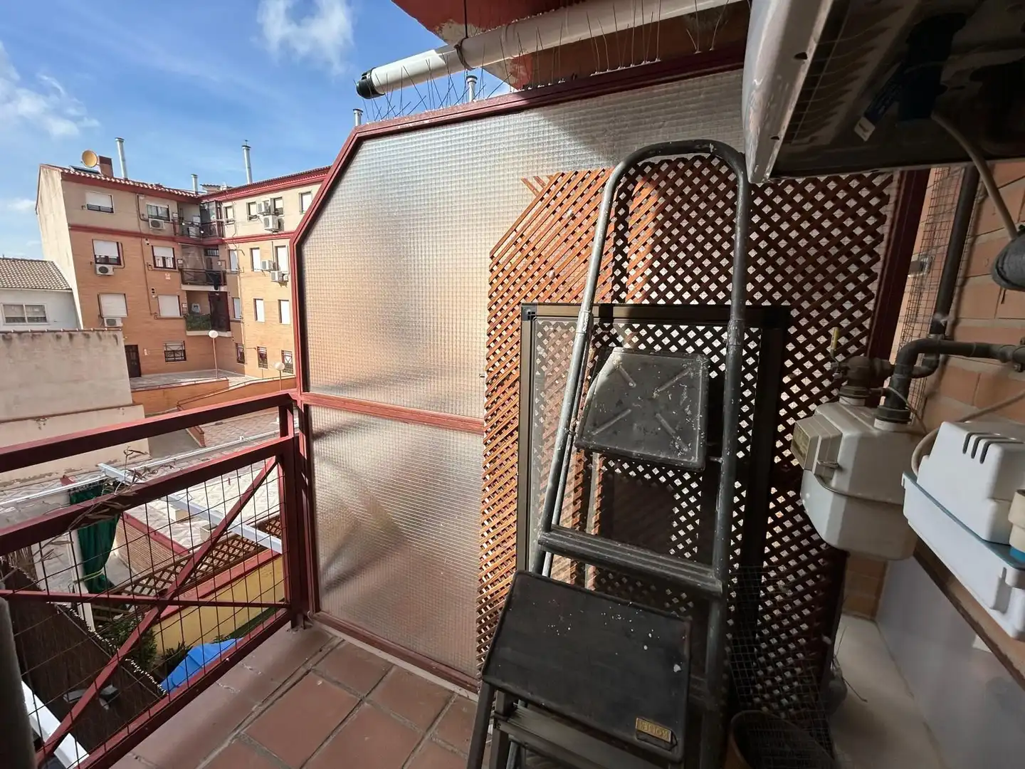 Balcony of Flat for sale in Ciempozuelos  with Air Conditioner, Heating and Storage room