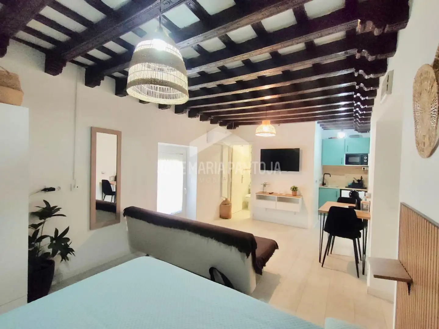 Sala de estar de Apartamento en venta en Jerez de la Frontera con Aire acondicionado, Calefacción y Amueblado