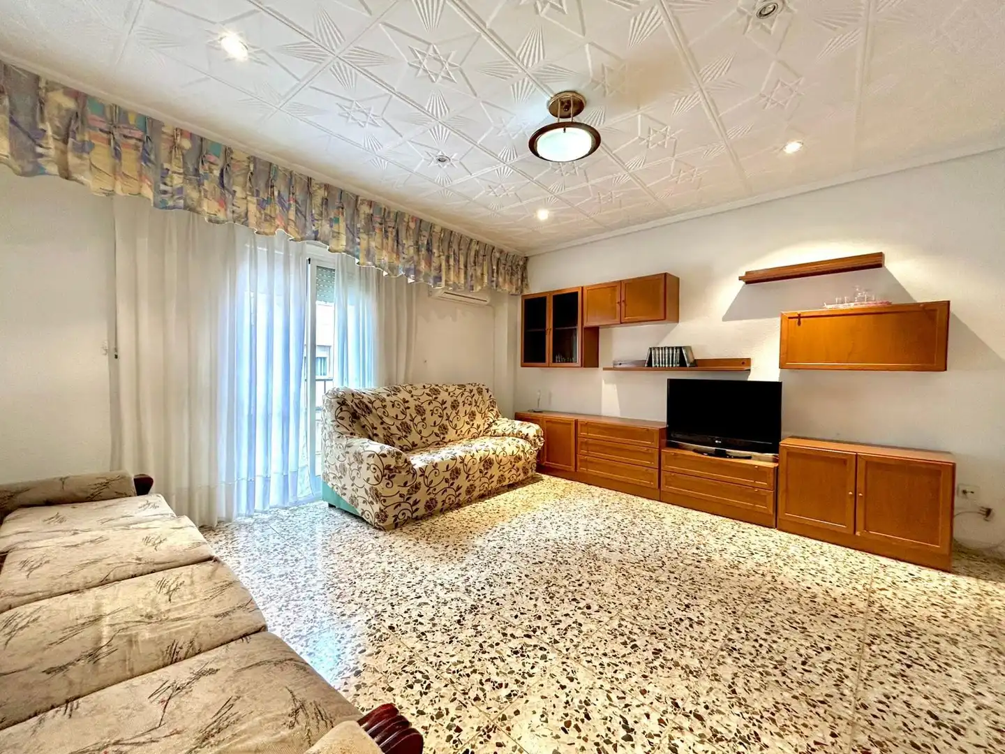 Wohnzimmer von Wohnung zum Verkauf in Elche / Elx mit Klimaanlage und Möbliert