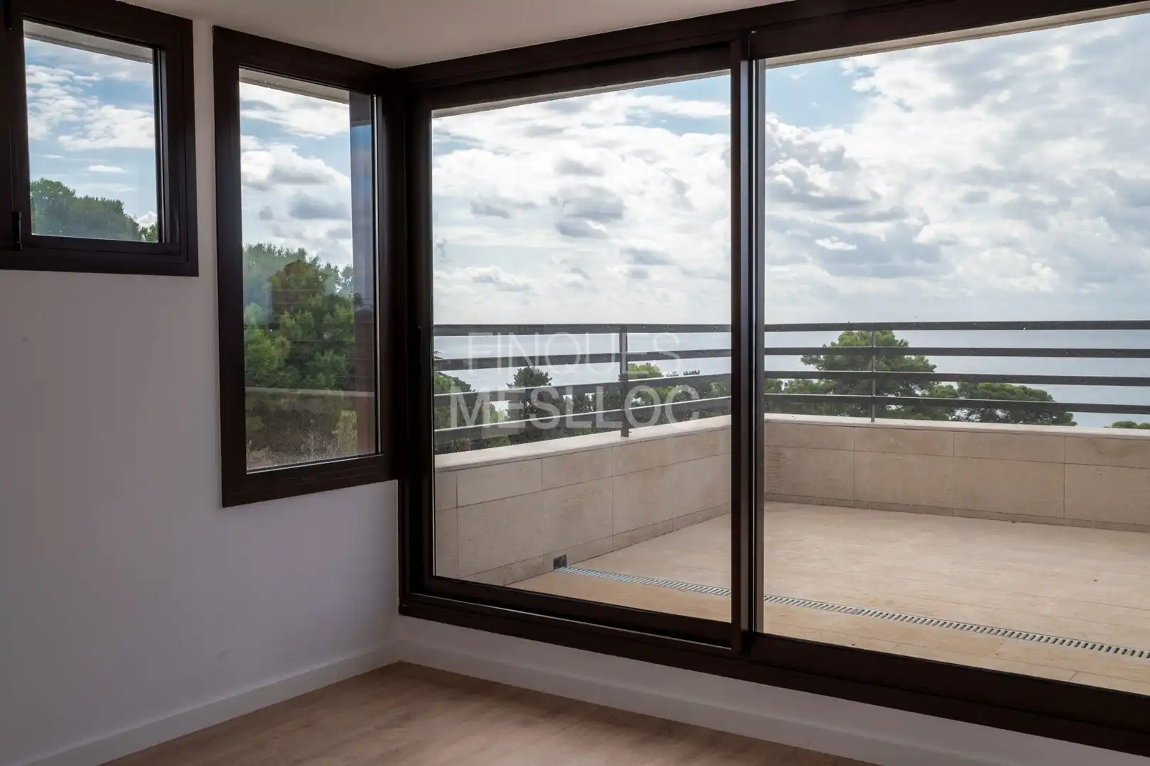 Balcony of Houses for rent in Montgat  with Air Conditioner, Heating and Private garden