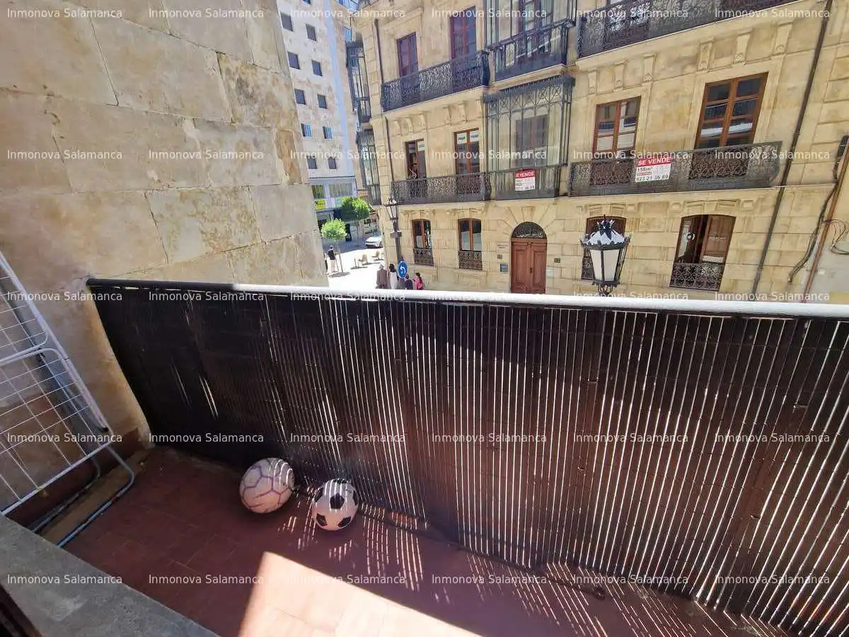 Terraza de Piso de alquiler en Salamanca con Calefacción, Amueblado y Horno