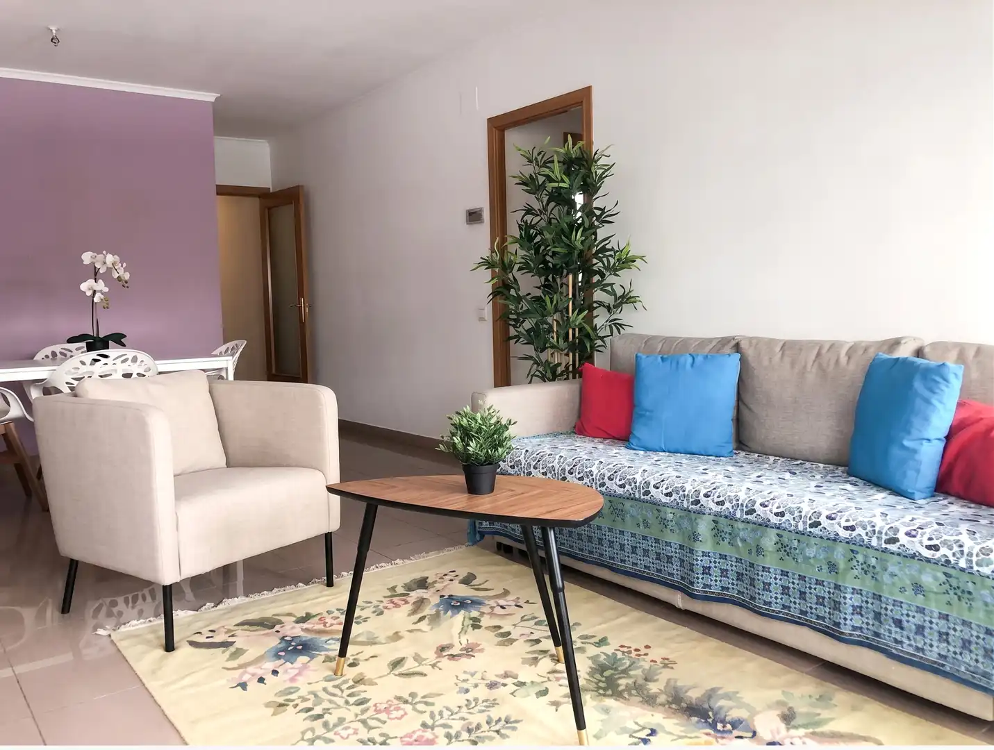 Sala d'estar de Pis en venda en Barcelona amb Calefacció, Forn i Balcó