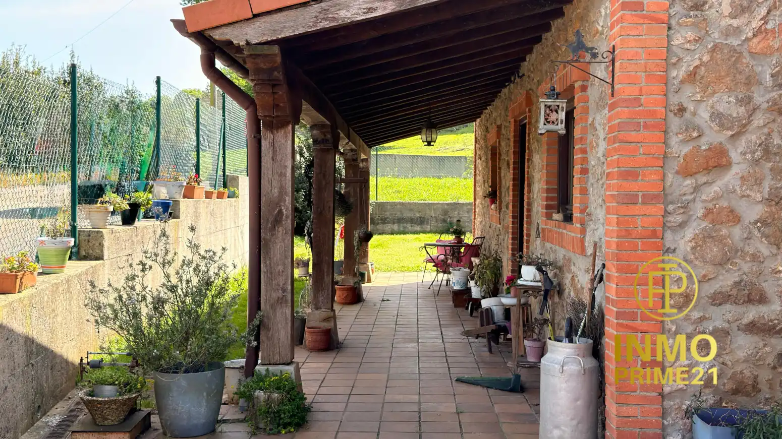 Terraza de Casa o chalet en venta en Liérganes con Calefacción, Jardín privado y Parquet