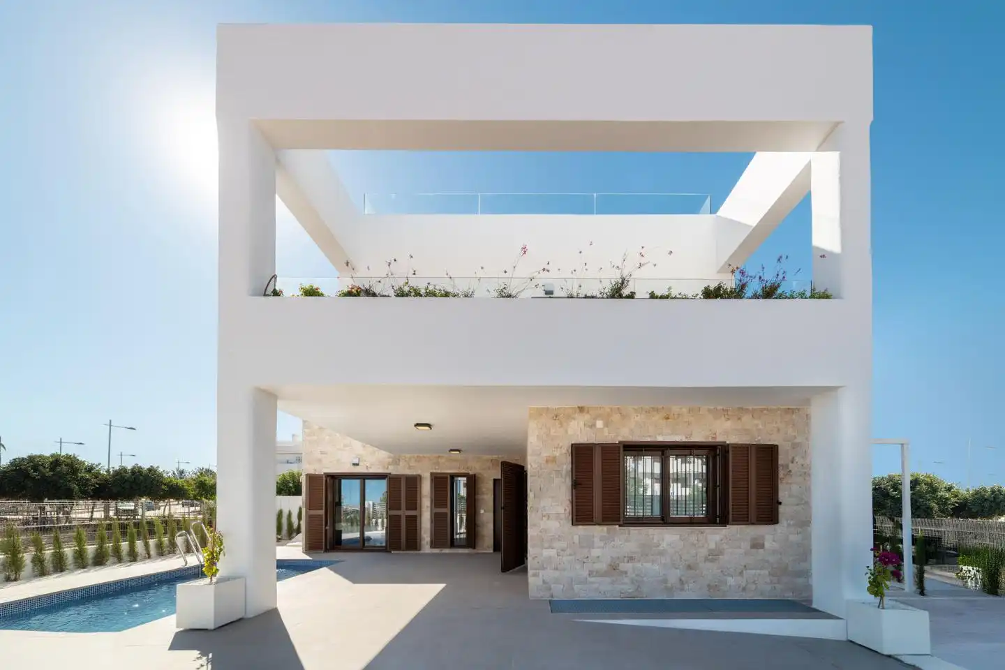 Exterior view of Flat for sale in San Juan de los Terreros