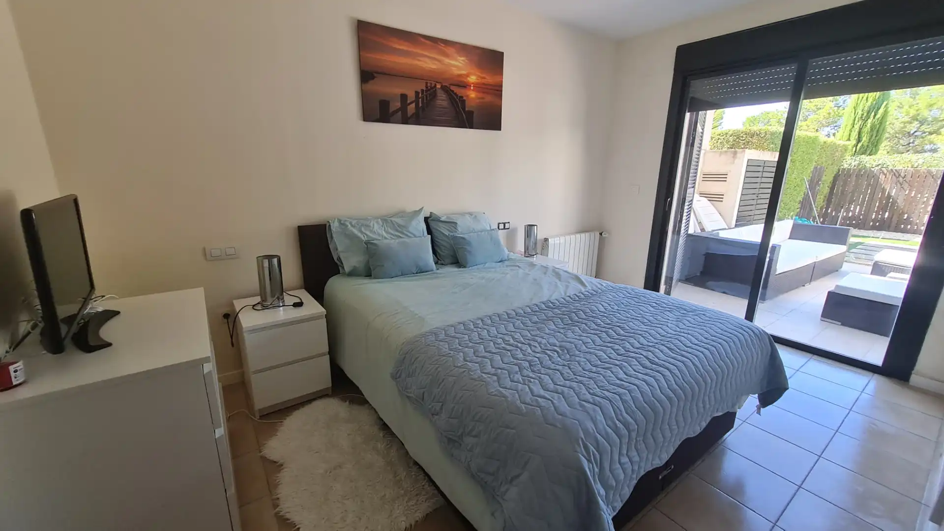 Habitación de Apartamento en venta en Murcia con Aire acondicionado, Calefacción y Jardín privado