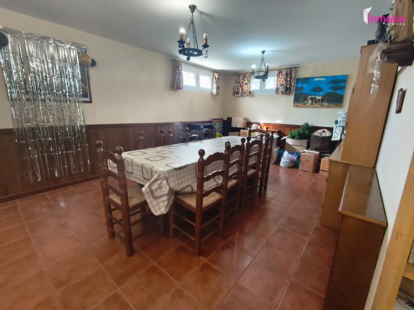 Dining room of Houses for sale in Milagros  with Heating, Private garden and Parquet flooring