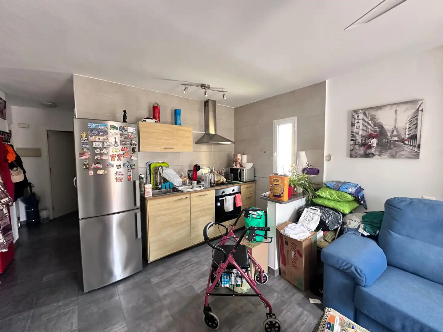 Cocina de Apartamento en venta en Benalmádena con Aire acondicionado, Terraza y Amueblado