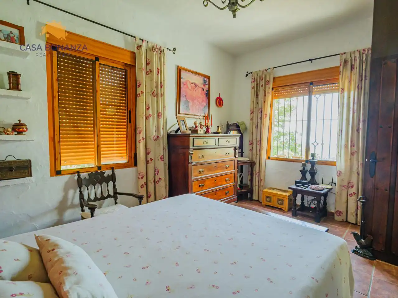 Habitación de Finca rústica en venta en Jete con Aire acondicionado, Jardín privado y Terraza