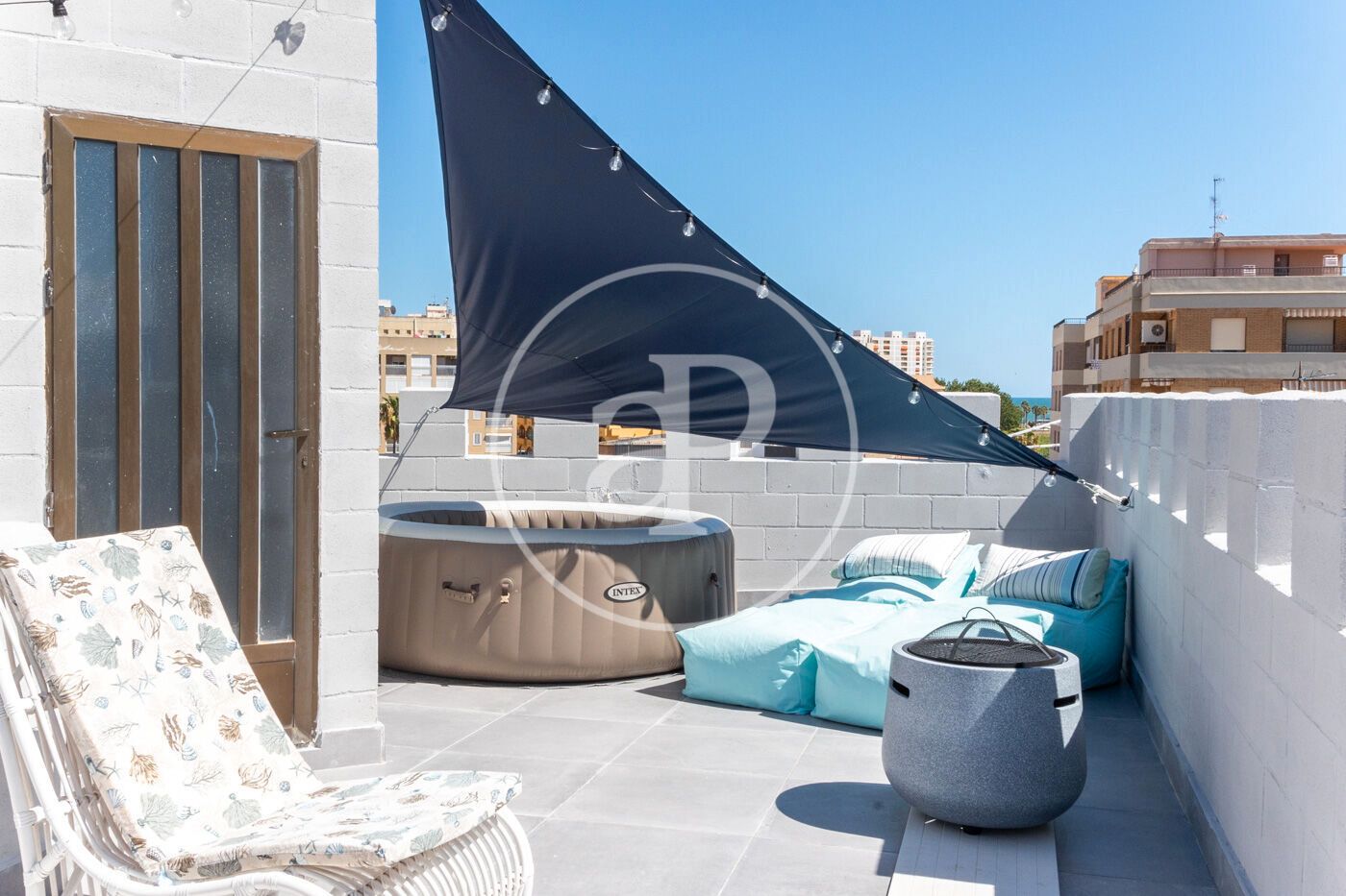 Terrace of House or chalet for sale in Cullera  with Air Conditioner, Heating and Terrace