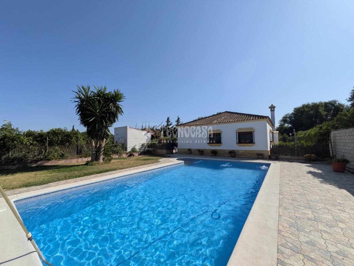 Vista exterior de Finca rústica en venta en Benalup-Casas Viejas con Jardín privado y Terraza