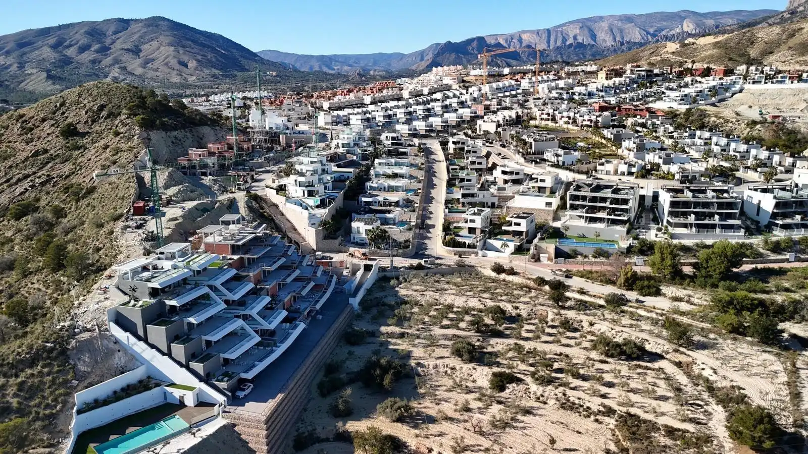Vista exterior de Apartament en venda en Finestrat amb Aire condicionat, Calefacció i Terrassa
