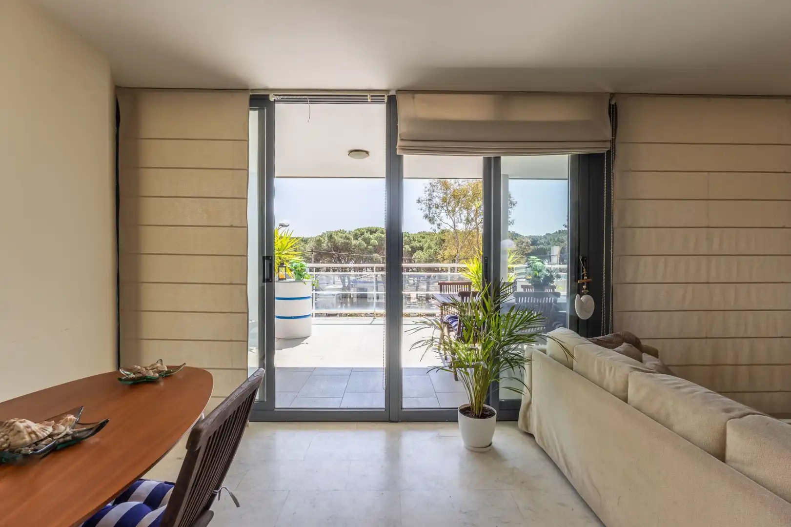 Terraza de Piso en venta en Blanes con Aire acondicionado, Calefacción y Jardín privado