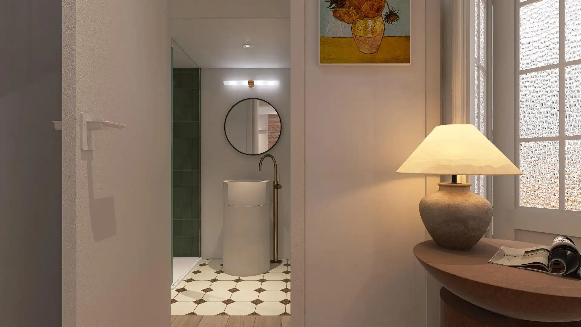 Bathroom of Houses for sale in Benalmádena  with Air Conditioner, Heating and Private garden