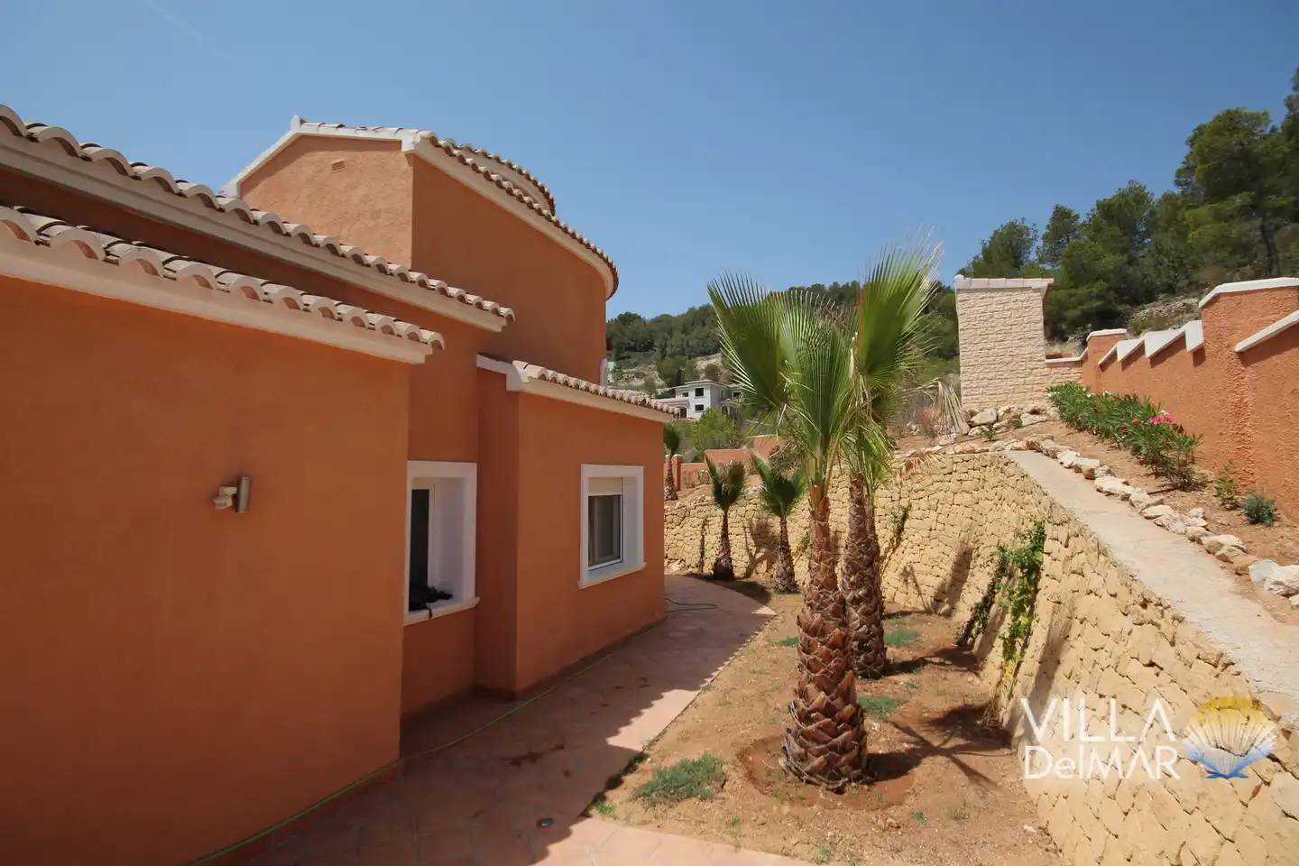 Vista exterior de Casa o xalet en venda en Jávea / Xàbia amb Calefacció, Jardí privat i Terrassa