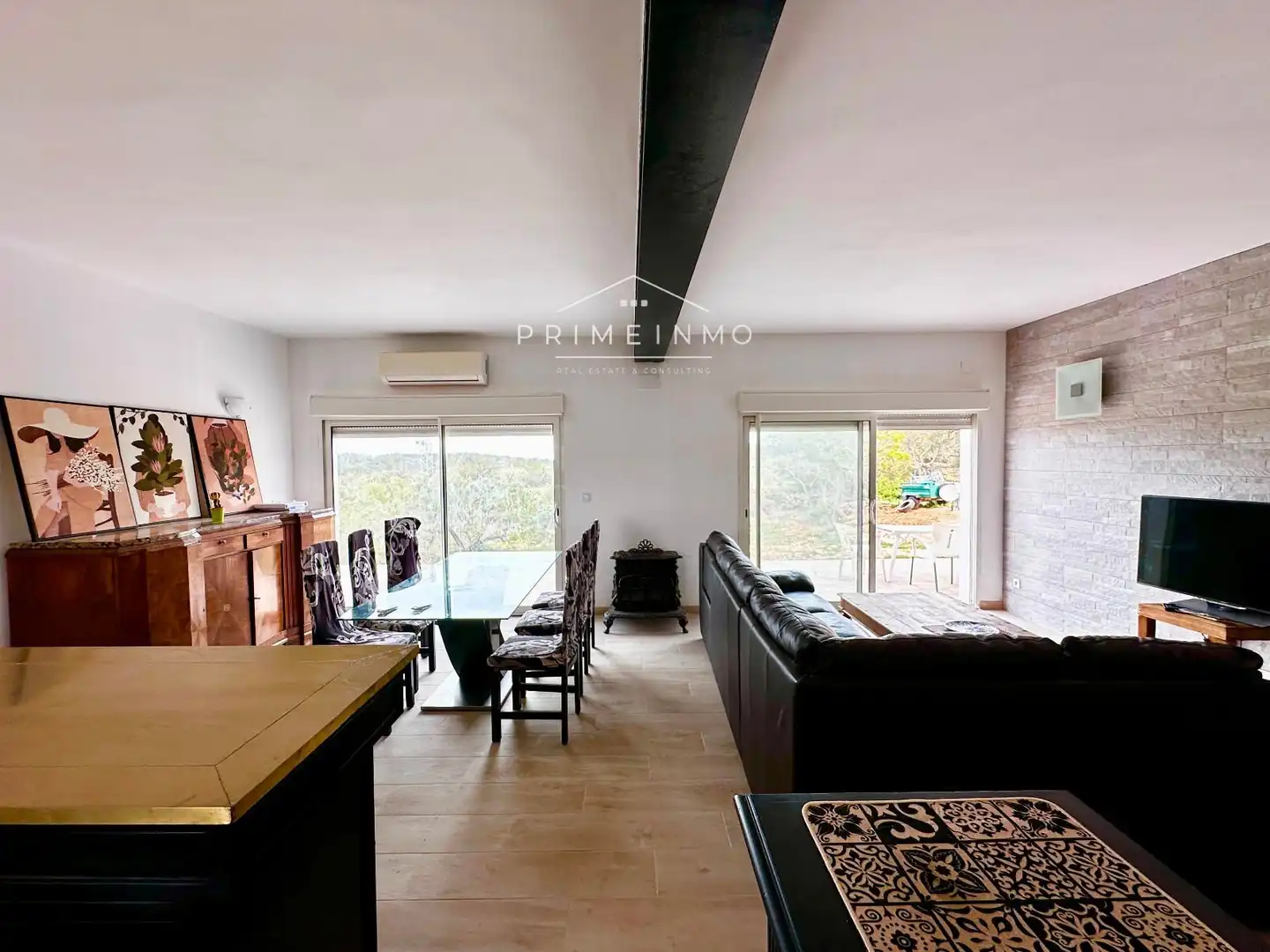 Sala de estar de Finca rústica en venta en El Perelló con Aire acondicionado, Calefacción y Trastero