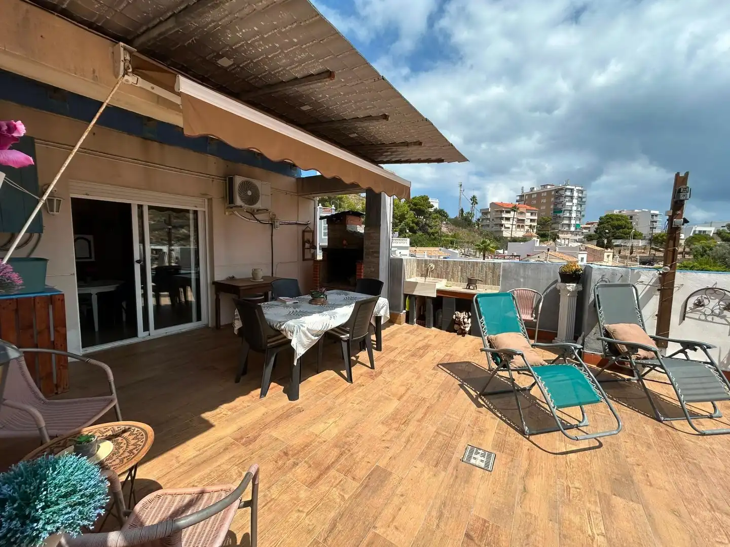 Terraza de Apartamento en venta en Cullera con Aire acondicionado, Terraza y Trastero