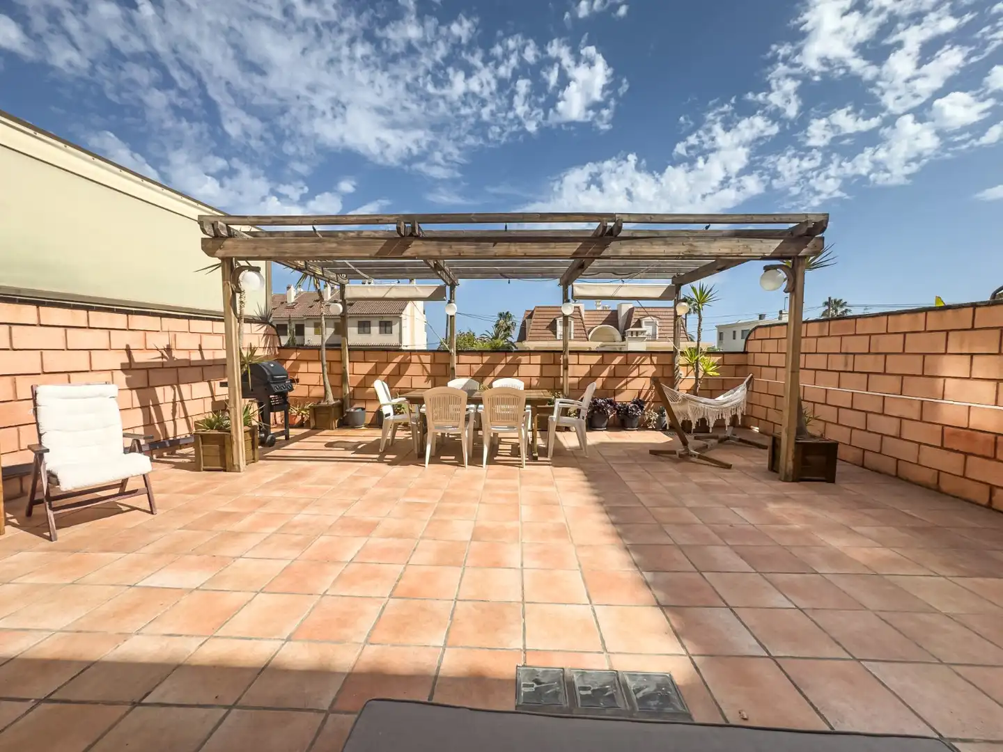 Terraza de Dúplex de alquiler en Santa Pola con Terraza, Trastero y Piscina