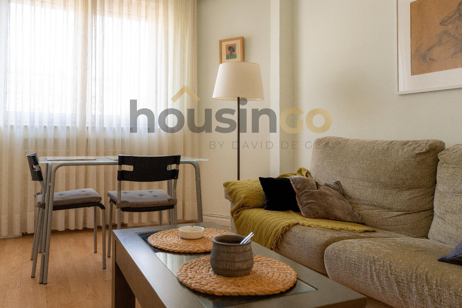 Sala d'estar de Pis de lloguer en  Madrid Capital amb Aire condicionat, Calefacció i Traster