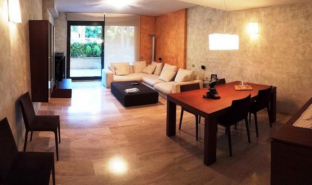 Living room of Apartment to rent in  Tarragona Capital  with Air Conditioner, Heating and Parquet flooring