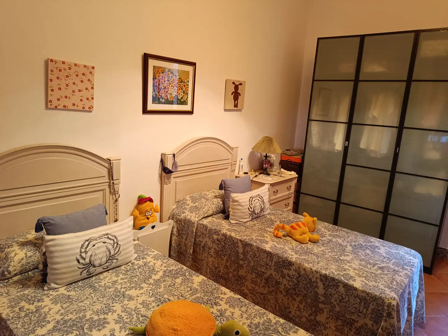 Dormitori de Casa o xalet en venda en Carmona amb Aire condicionat, Jardí privat i Terrassa