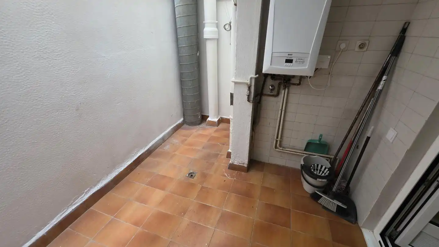 Piso de alquiler en Terrassa con Calefacción, Amueblado y Balcón