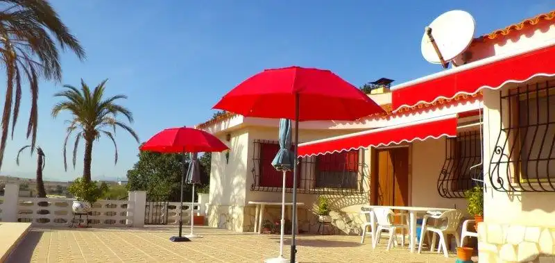 Terrassa de Casa o xalet en venda en Mutxamel amb Calefacció, Jardí privat i Terrassa