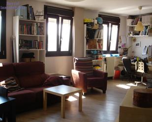 Living room of Flat for sale in  Logroño  with Heating, Terrace and Balcony