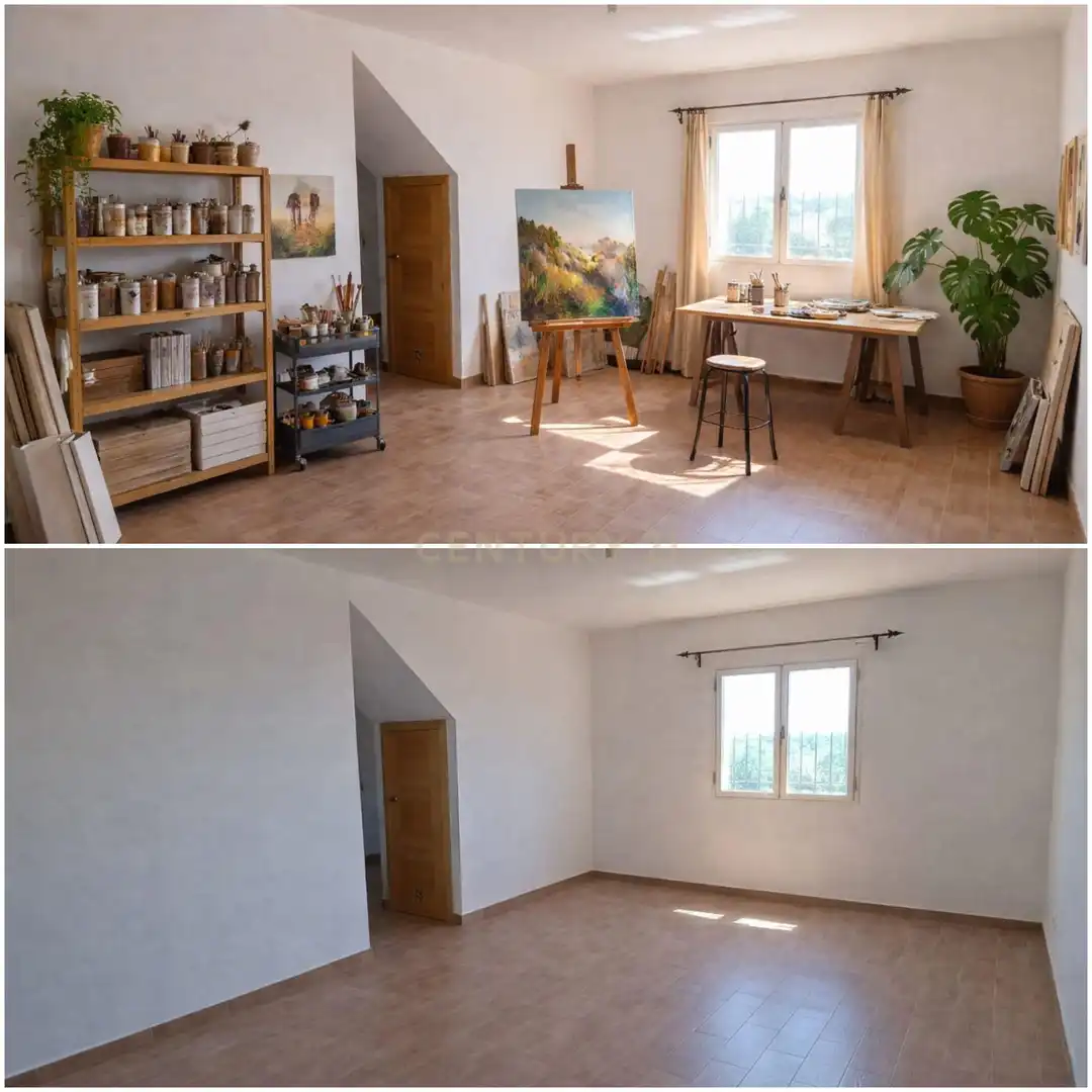 Sala de estar de Casa o chalet en venta en Brozas con Trastero