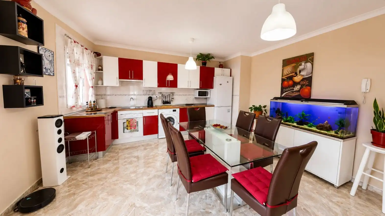 Cocina de Dúplex en venta en Arona con Aire acondicionado, Calefacción y Terraza