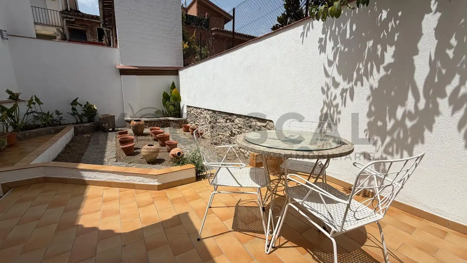 Terrassa de Finca rústica de lloguer en Caldes de Montbui amb Aire condicionat, Calefacció i Terrassa