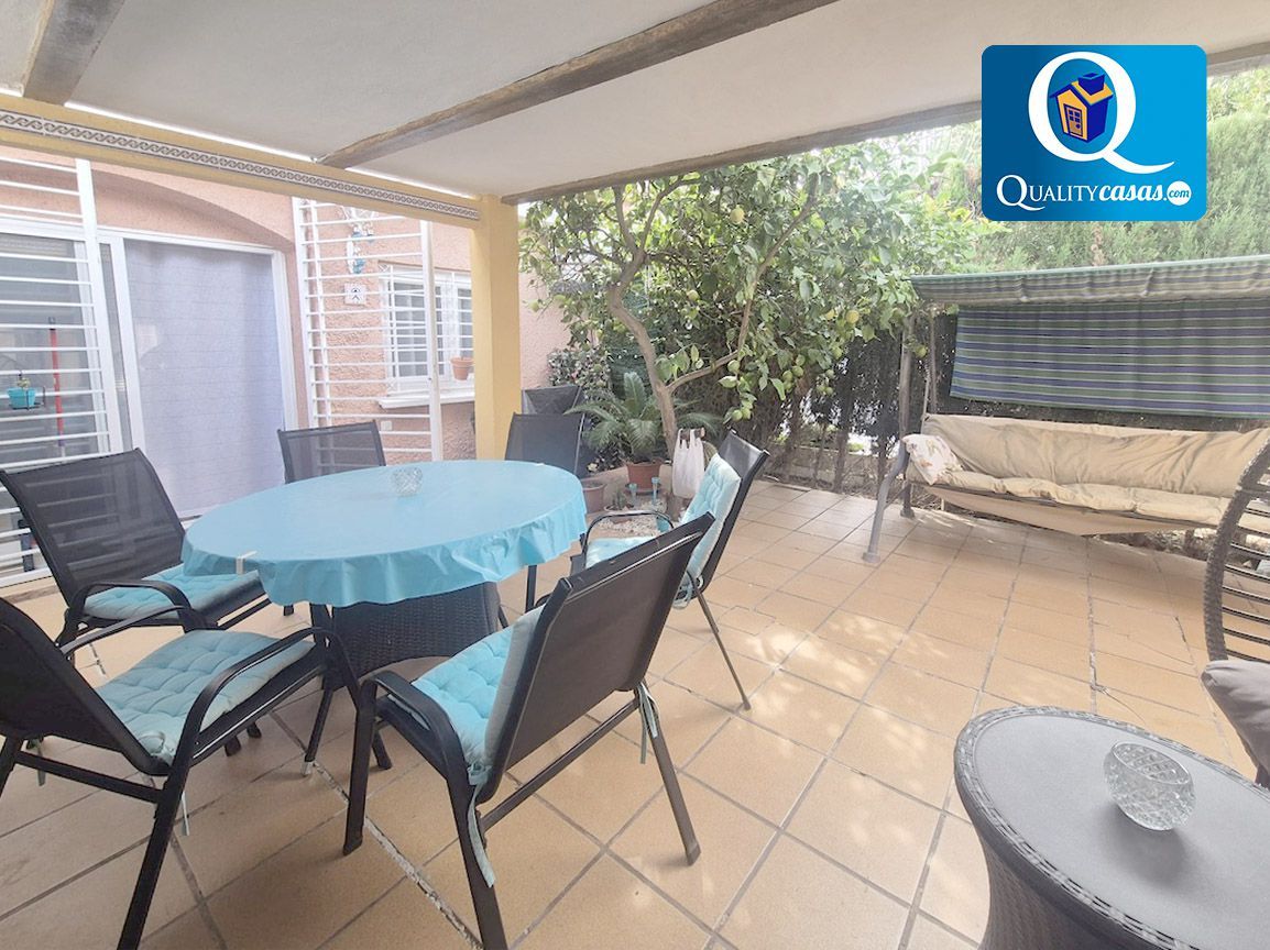 Terraza de Casa o chalet en venta en Sant Joan d'Alacant con Aire acondicionado, Terraza y Piscina comunitaria