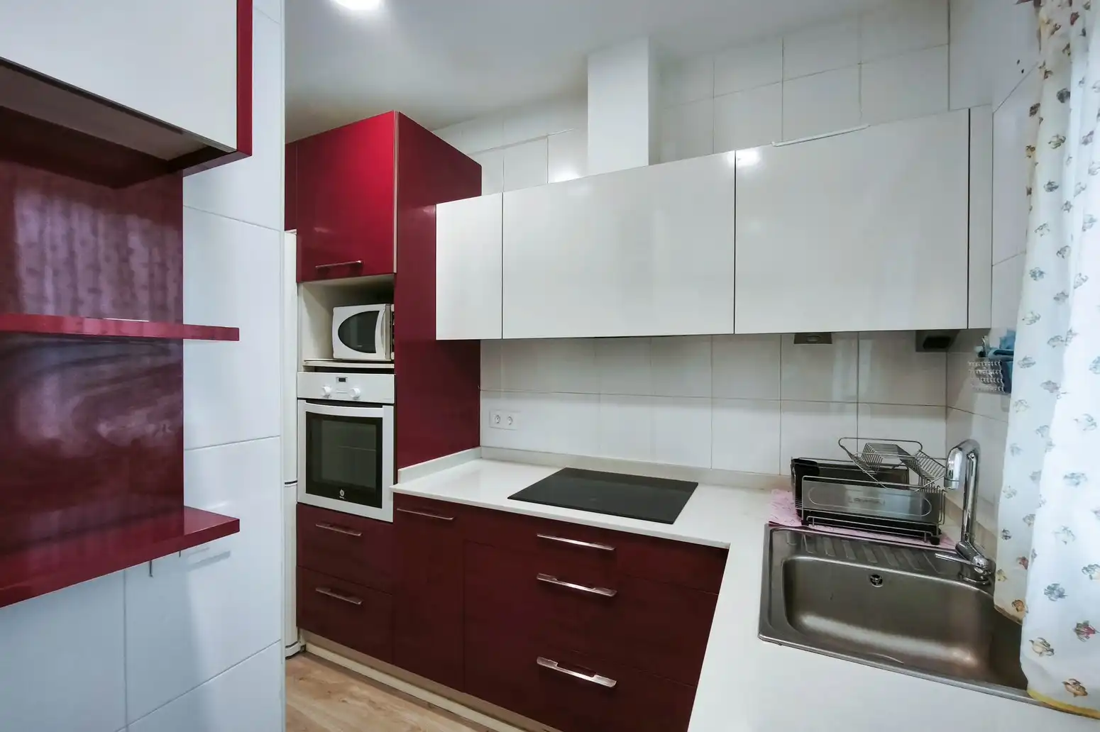 Cocina de Piso en venta en Lugo con Calefacción, Trastero y Amueblado