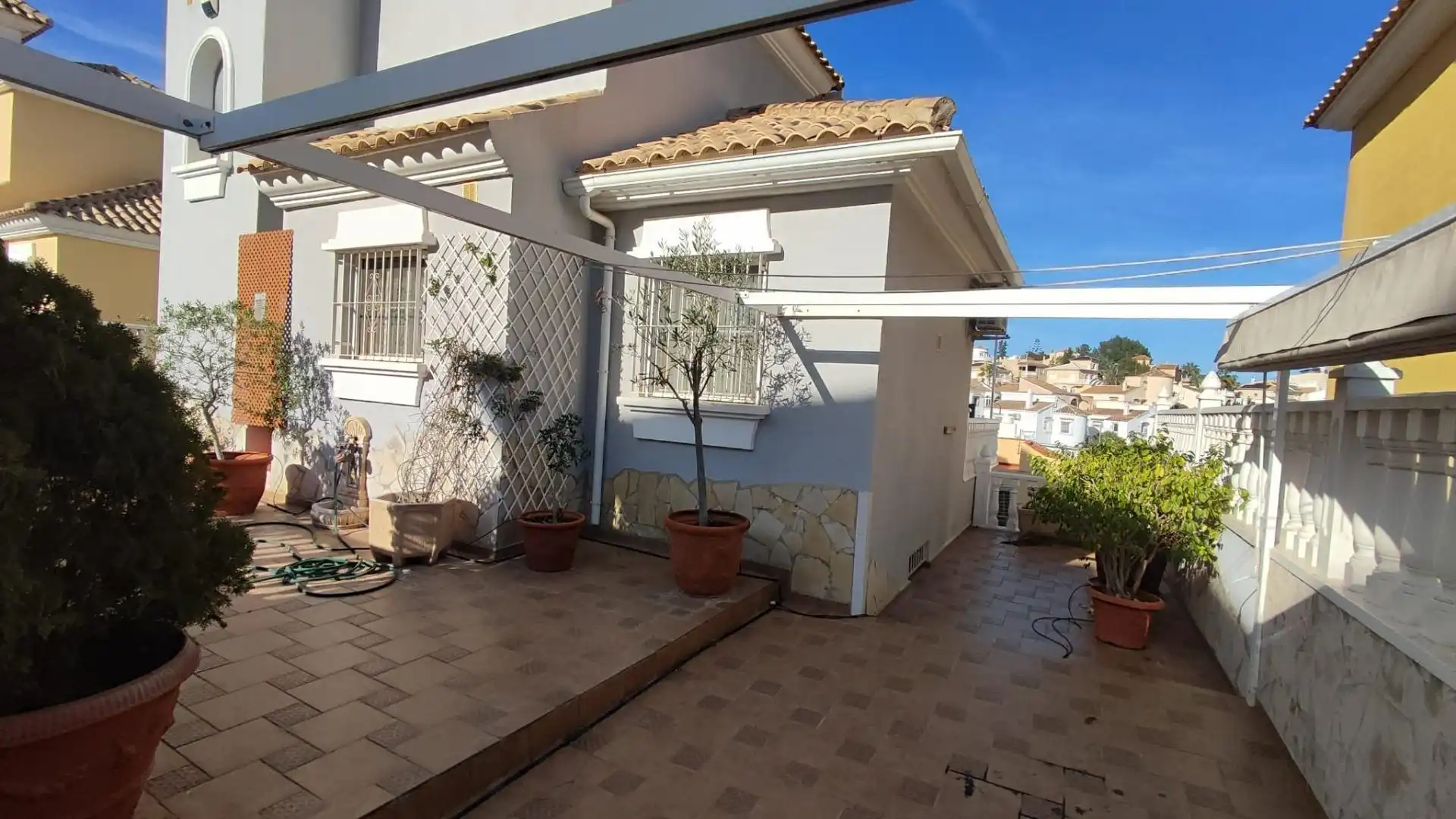 Terrasse von Haus oder Chalet zur Miete in Orihuela mit Heizung, Privatgarten und Terrasse