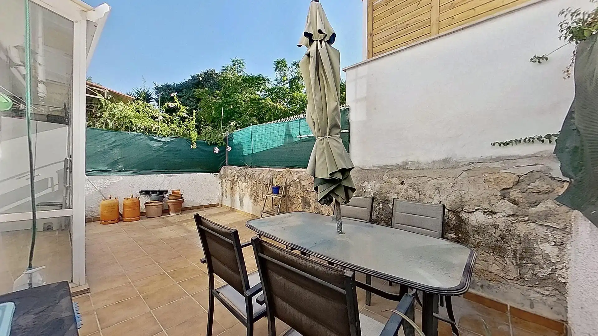 Terraza de Casa adosada en venta en  Palma de Mallorca con Terraza, Trastero y Balcón