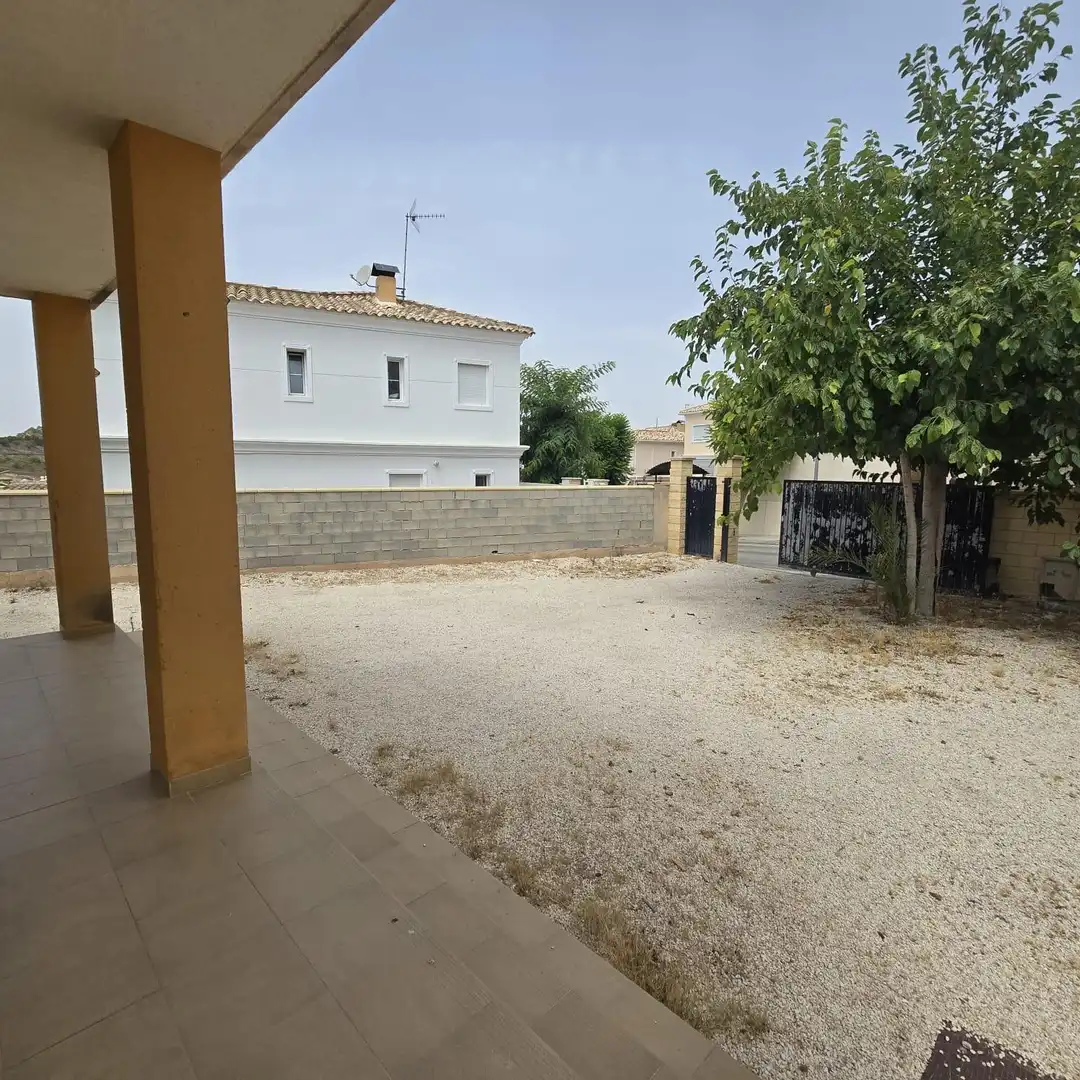 Vista exterior de Casa o xalet en venda en Aspe amb Jardí privat i Terrassa