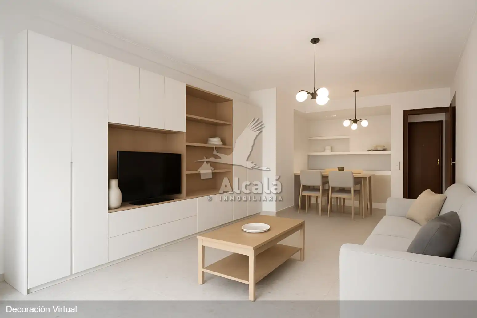Wohnzimmer von Wohnung zum Verkauf in Alcalá de Henares mit Heizung und Terrasse