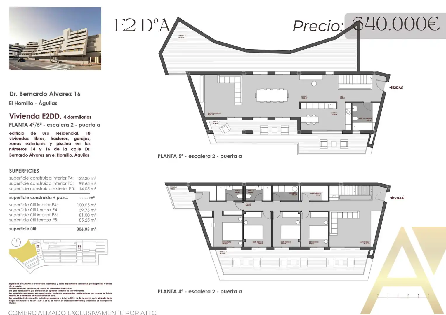 Flat for sale in El Hornillo
